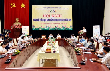Hội nghị đánh giá, phân hạng sản phẩm OCOP tỉnh Bắc Ninh năm 2020